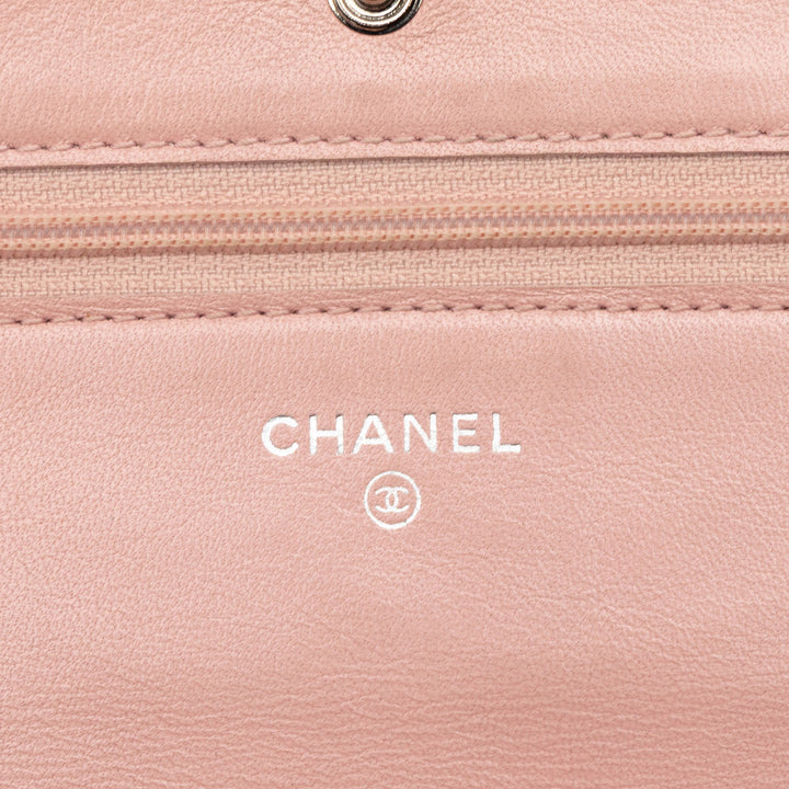 Chanel CC Caviar Wallet on Chain