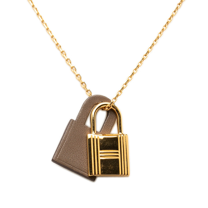 plaqué O Kelly Pendant Collier Swift Marron