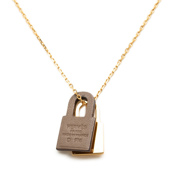 plaqué O Kelly Pendant Collier Swift Marron