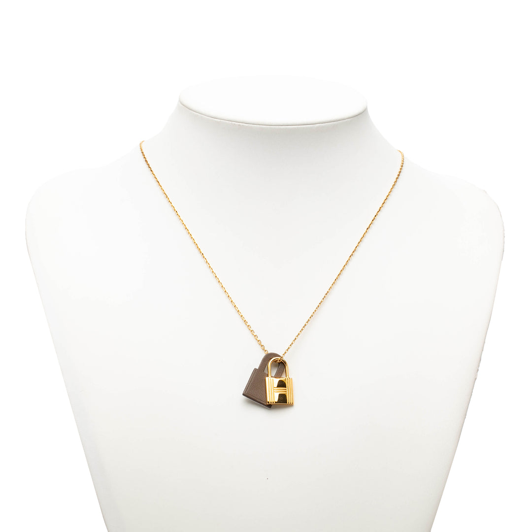 plaqué O Kelly Pendant Collier Swift Marron