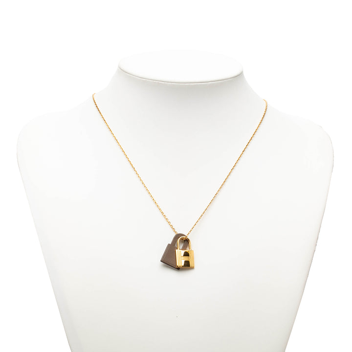 plaqué O Kelly Pendant Collier Swift Marron