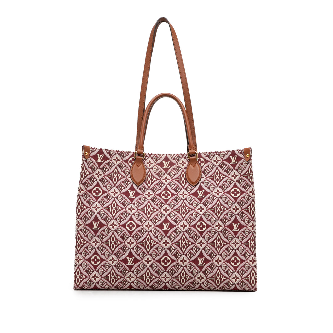 Louis Vuitton Monogram Since 1854 Onthego GM Red - GABY PARIS