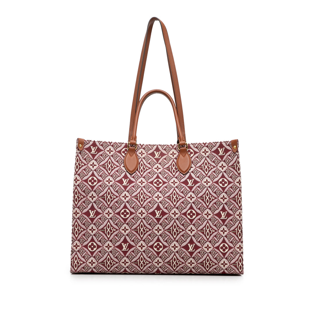 Monogram Since 1854 Onthego GM Red - Gaby Paris