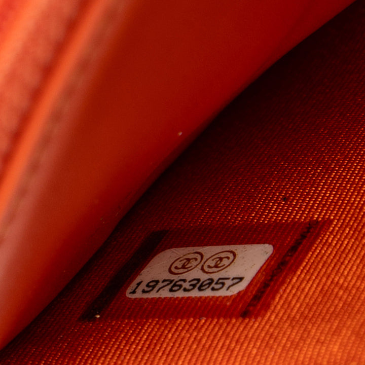 Chanel Paris Dallas CC Matelassé Cuir verni Cuir de chèvre Wallet on Chain