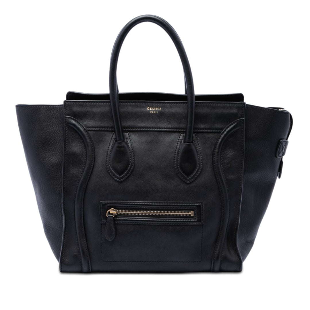 Celine Mini Cuir Luggage Cabas