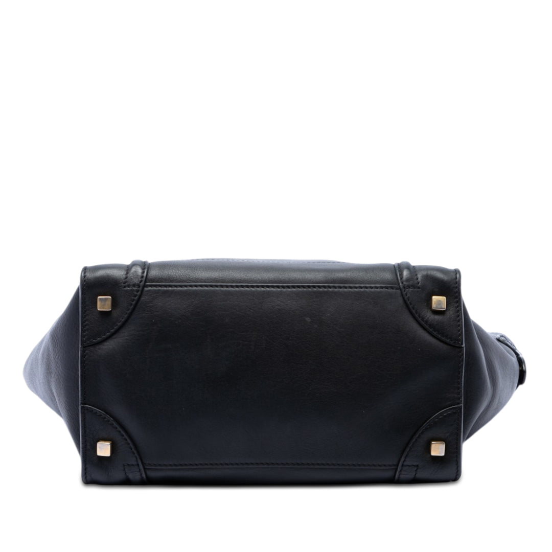 Celine Mini Cuir Luggage Cabas