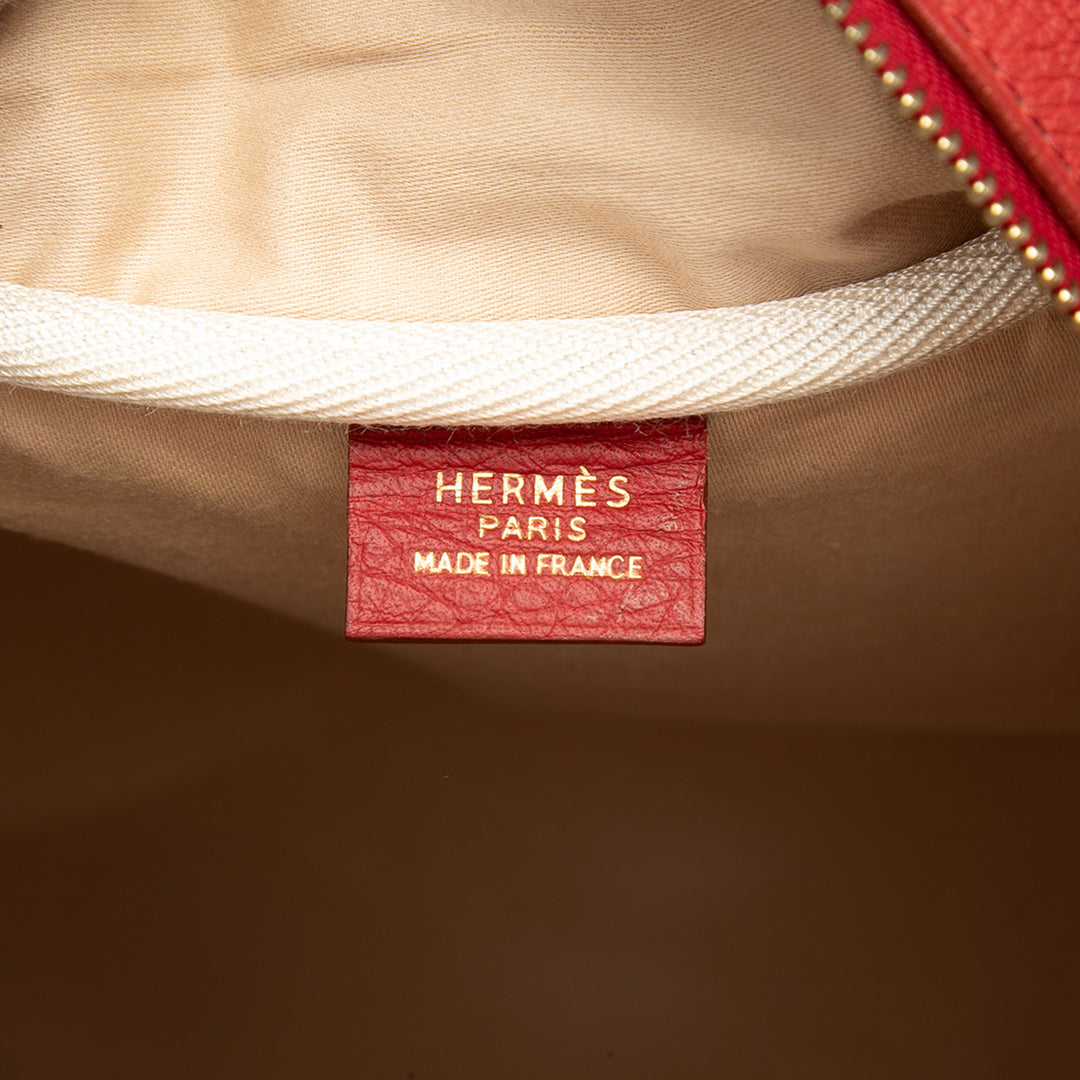 Hermès Toile et Clemence Victoria Messenger Sac