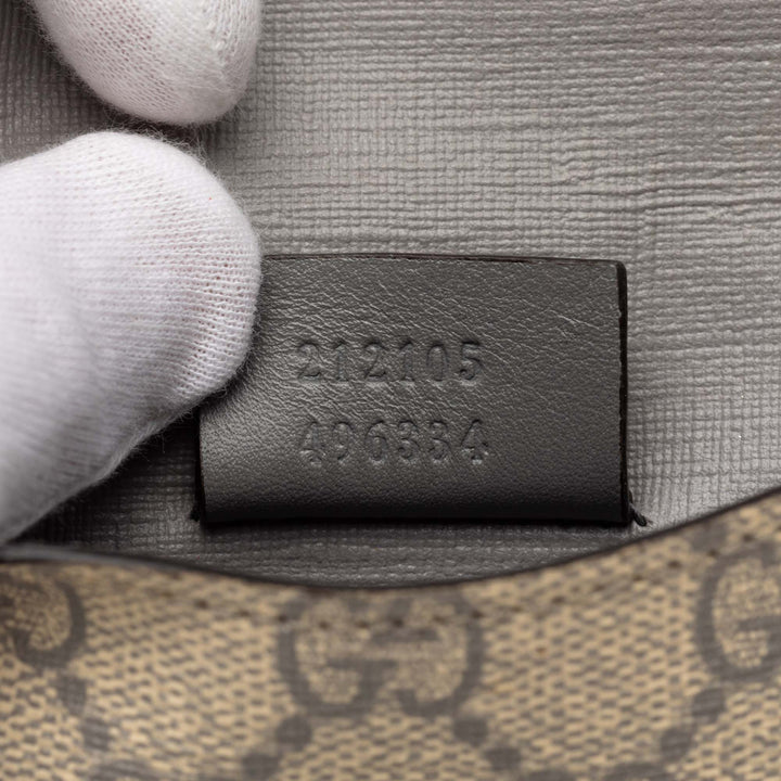Gucci GG Supreme Interlocking G Pierce French à rabat Portefeuille