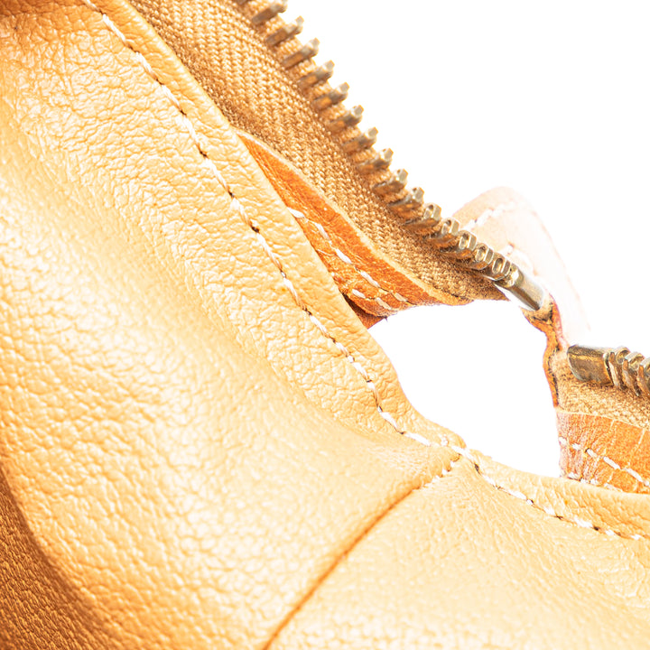 Macadam Coated Canvas Pouch Brown - Gaby Paris