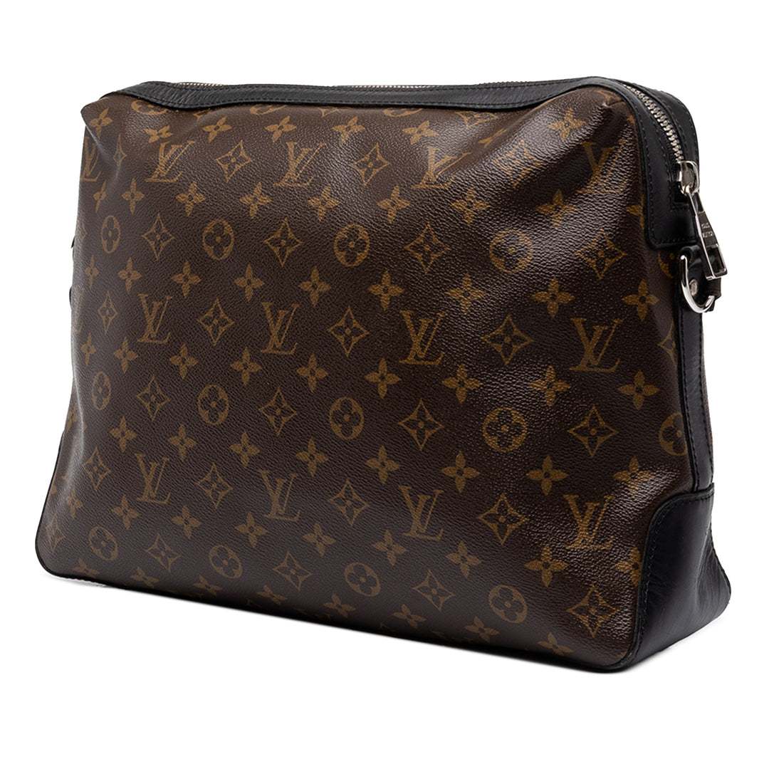 Louis Vuitton Sac bandoulière Macassar Torres Messenger Monogram Marron – vue 2 – GABY PARIS
