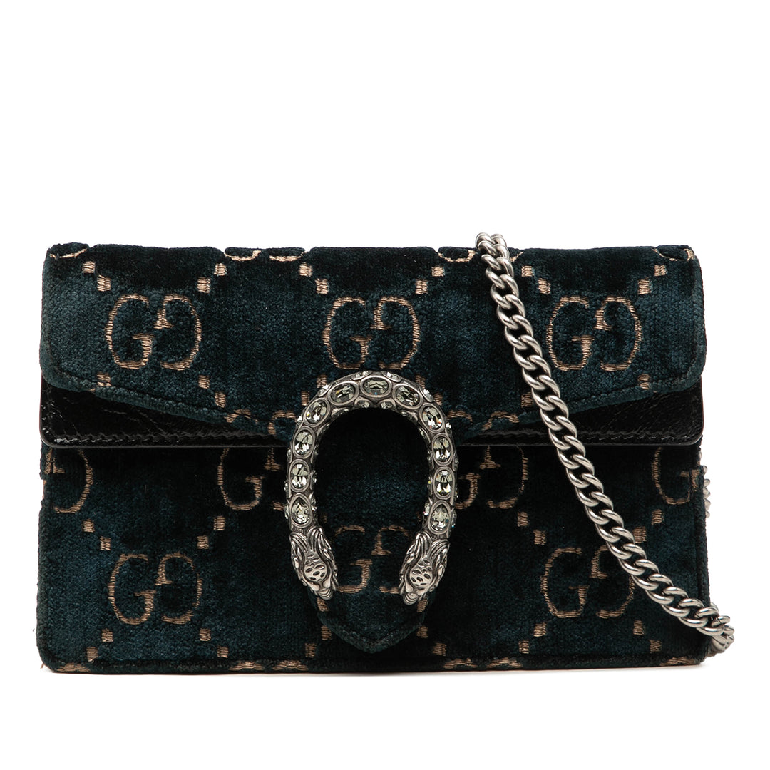 GG Dionysus Sac Mini Bleu