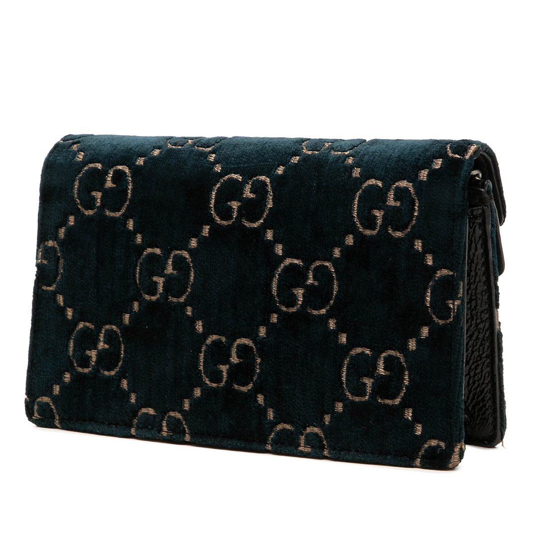 GG Dionysus Sac Mini Bleu