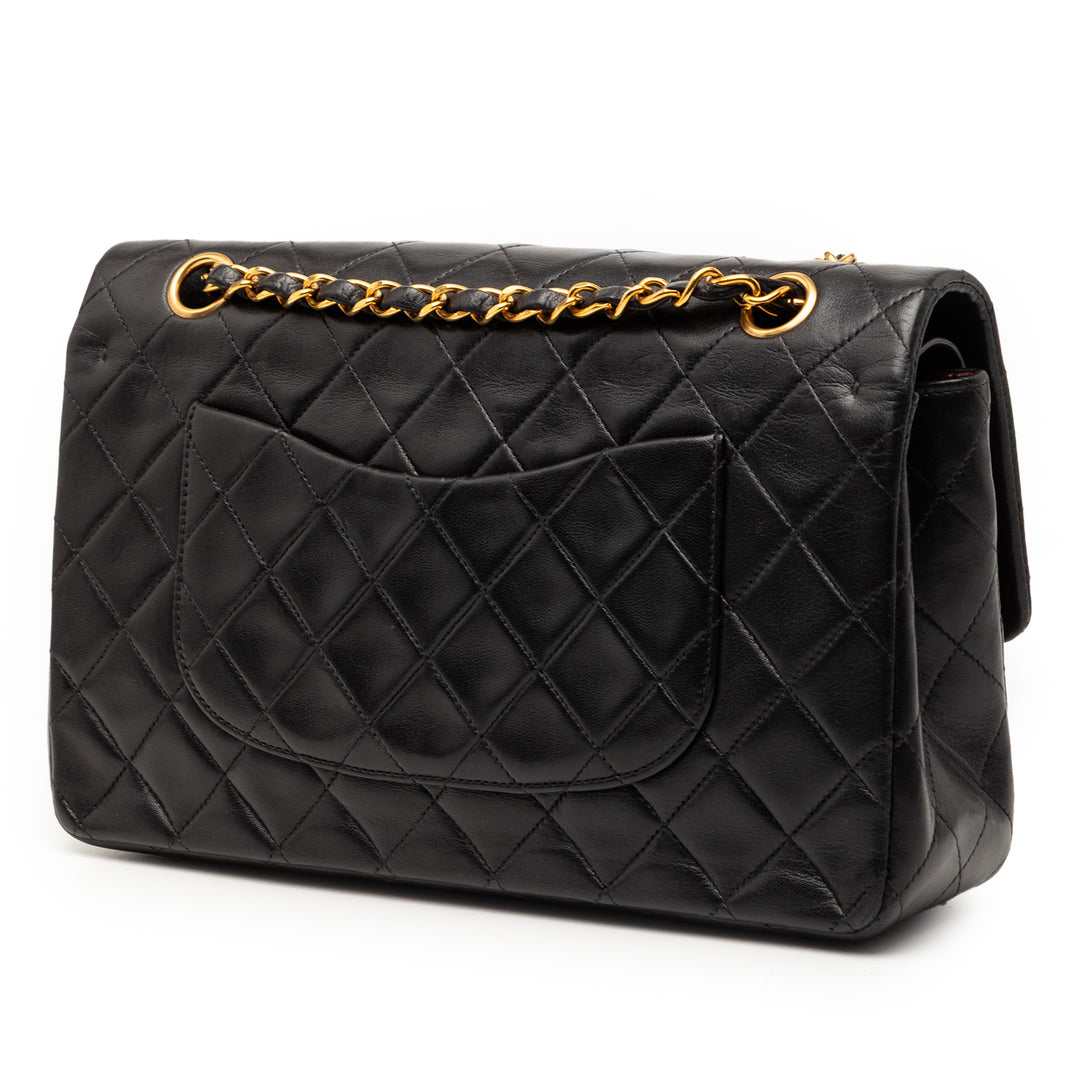 Chanel Medium Classic Cuir d’agneau Double rabat
