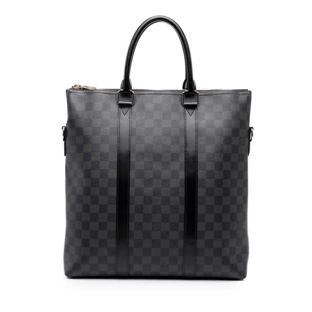 Louis Vuitton Anton Cabas Damier Graphite Noir – vue principale – GABY PARIS
