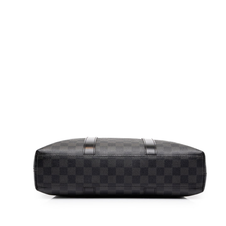 Louis Vuitton Anton Cabas Damier Graphite Noir – vue 3 – GABY PARIS