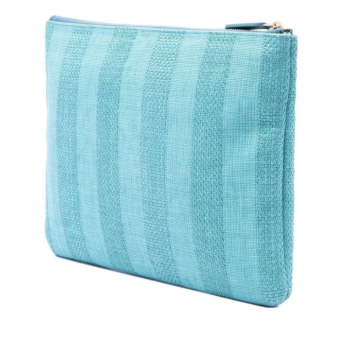 Chanel Medium Tweed Deauville O Étui Pochette