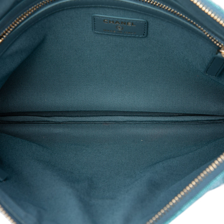 Chanel Medium Tweed Deauville O Étui Pochette