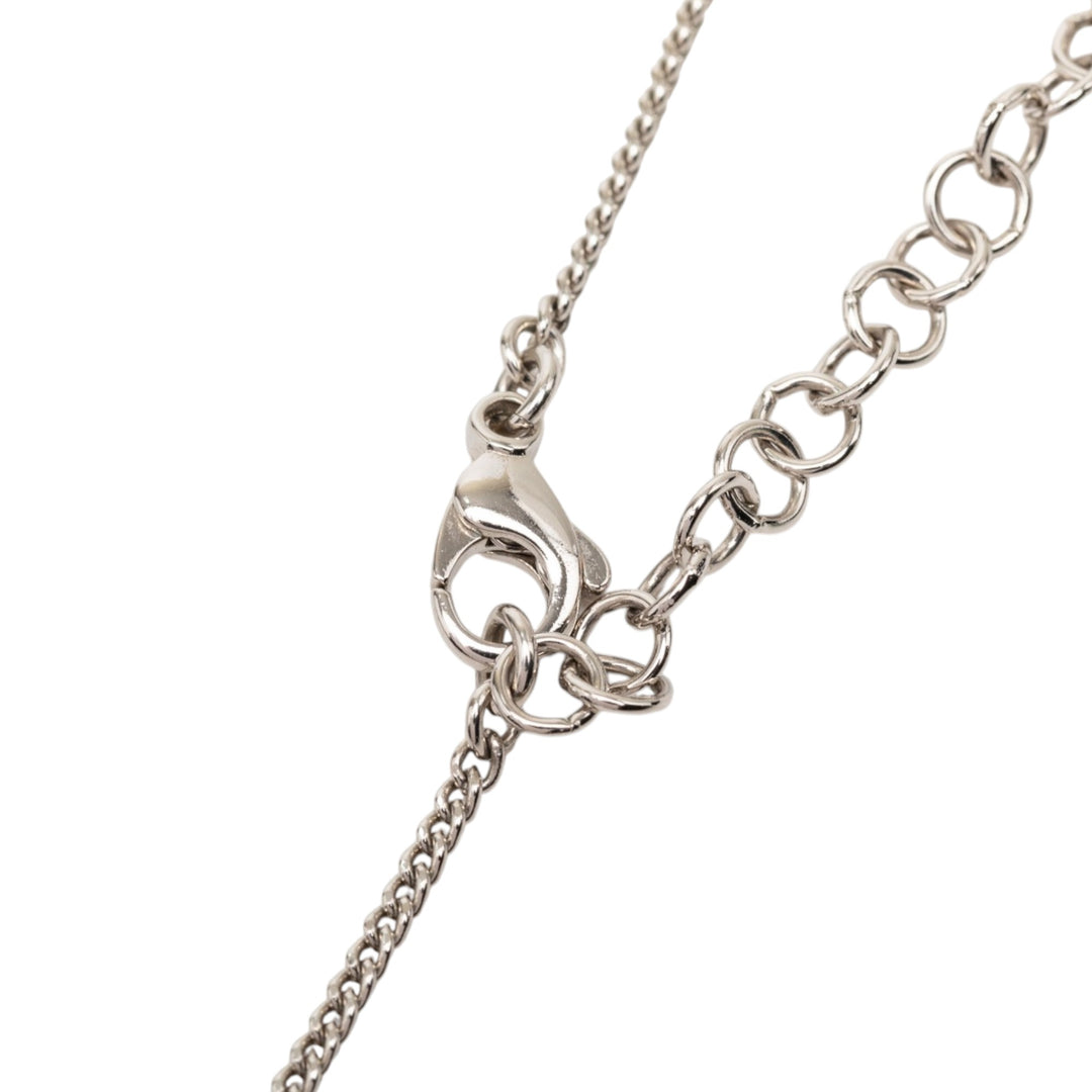 Chanel CC Brass Strass Pendant Collier