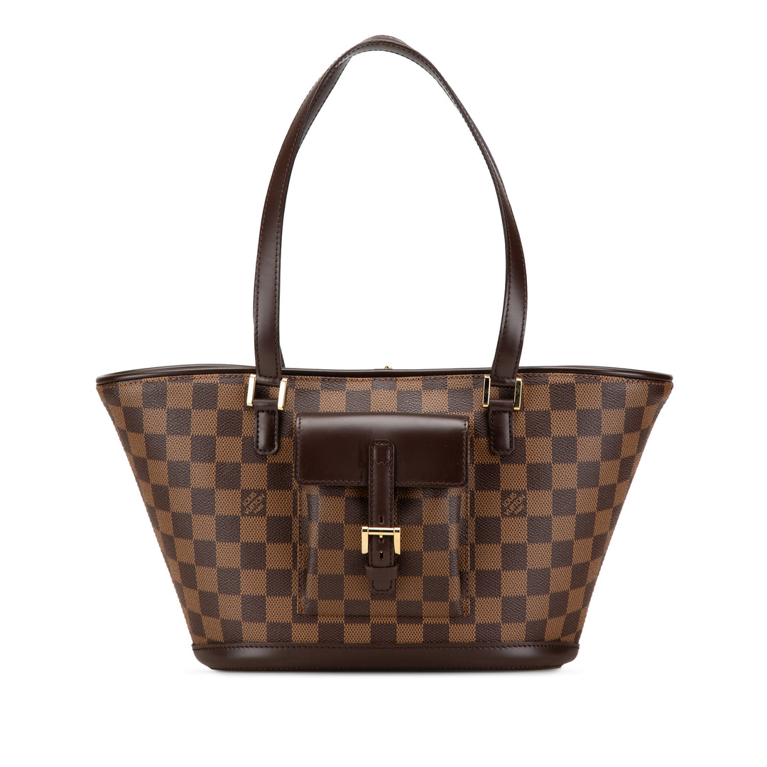 Damier Ebene Manosque PM Brown - Gaby Paris