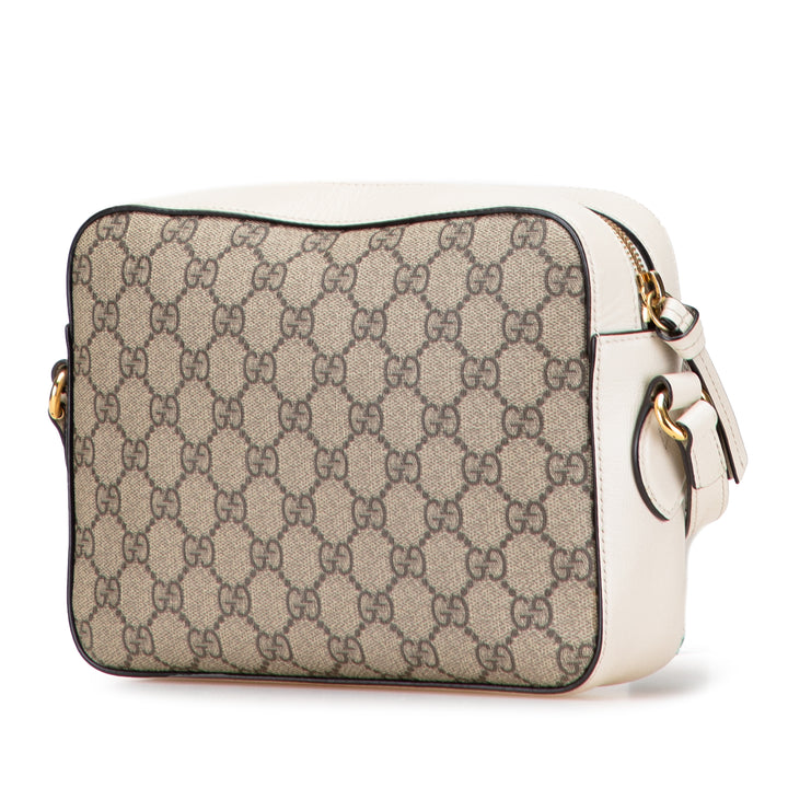 Gucci Small GG Supreme Horsebit 1955 Sac porté croisé