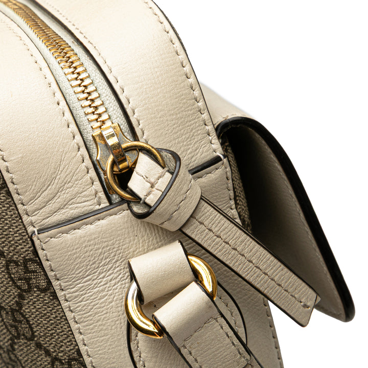 Gucci Small GG Supreme Horsebit 1955 Sac porté croisé