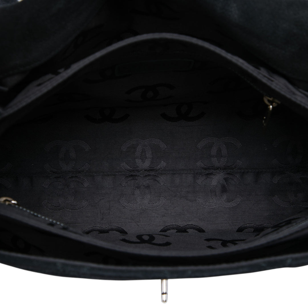 Chanel CC Matelassé Daim Sac bandoulière