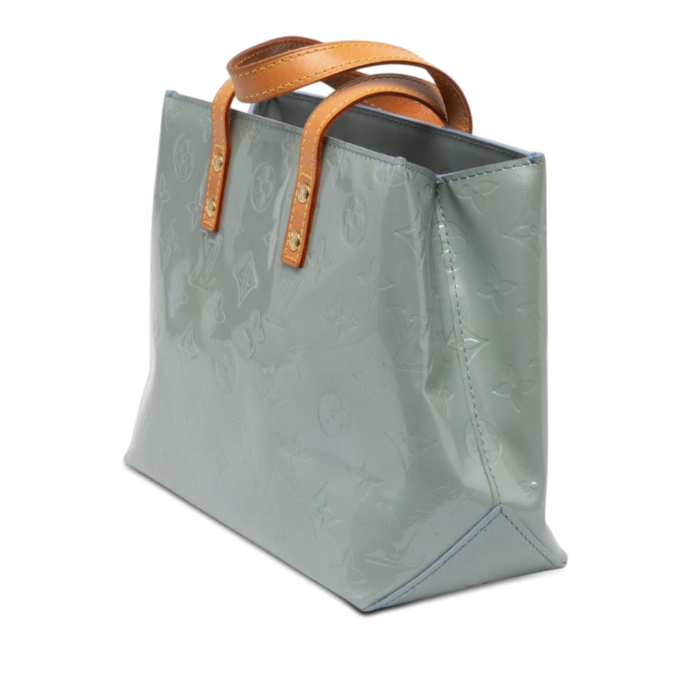 Louis Vuitton Reade PM Cuir verni Monogram Bleu – vue 2 – GABY PARIS