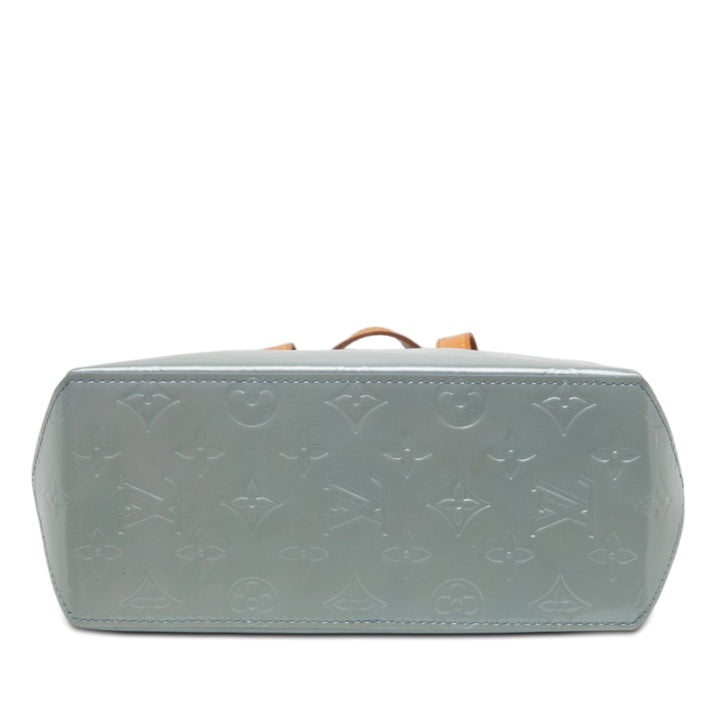 Louis Vuitton Reade PM Cuir verni Monogram Bleu – vue 3 – GABY PARIS