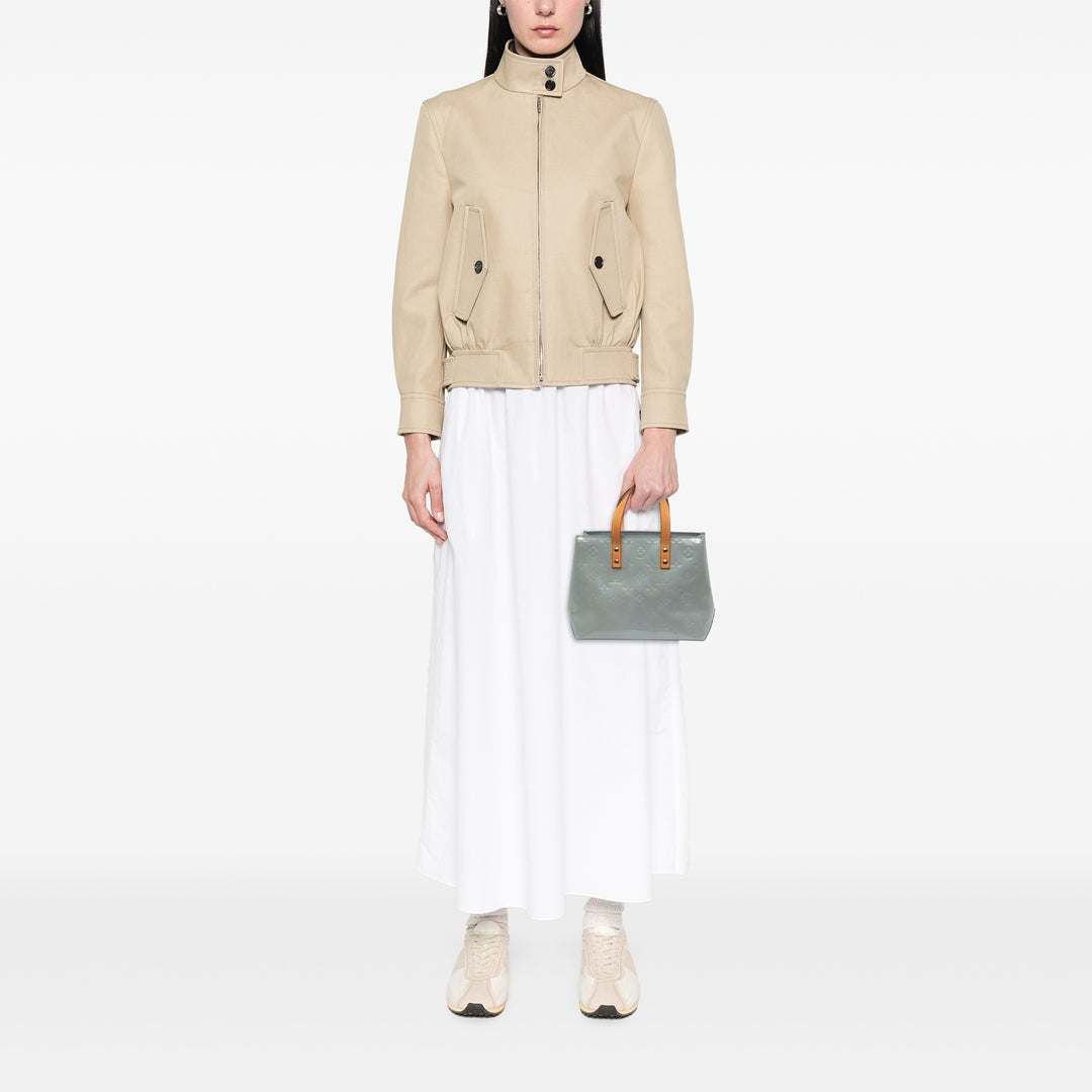 Louis Vuitton Reade PM Cuir verni Monogram Bleu – vue 6 – GABY PARIS