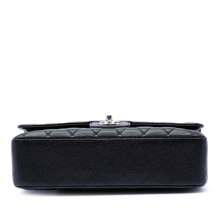 Chanel Medium Classic Caviar Double rabat
