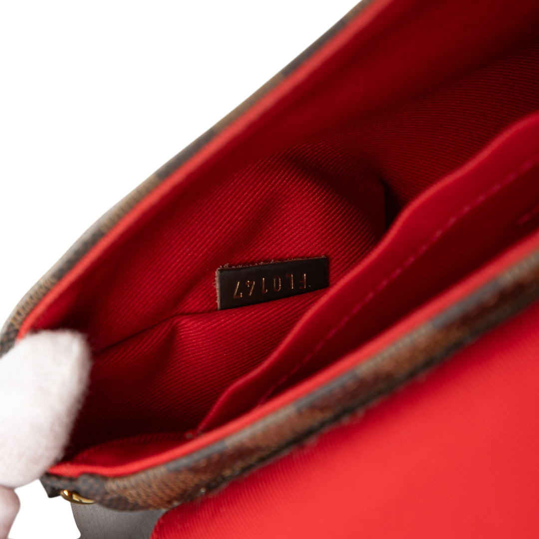 Louis Vuitton Croisette Toile Damier Ébène