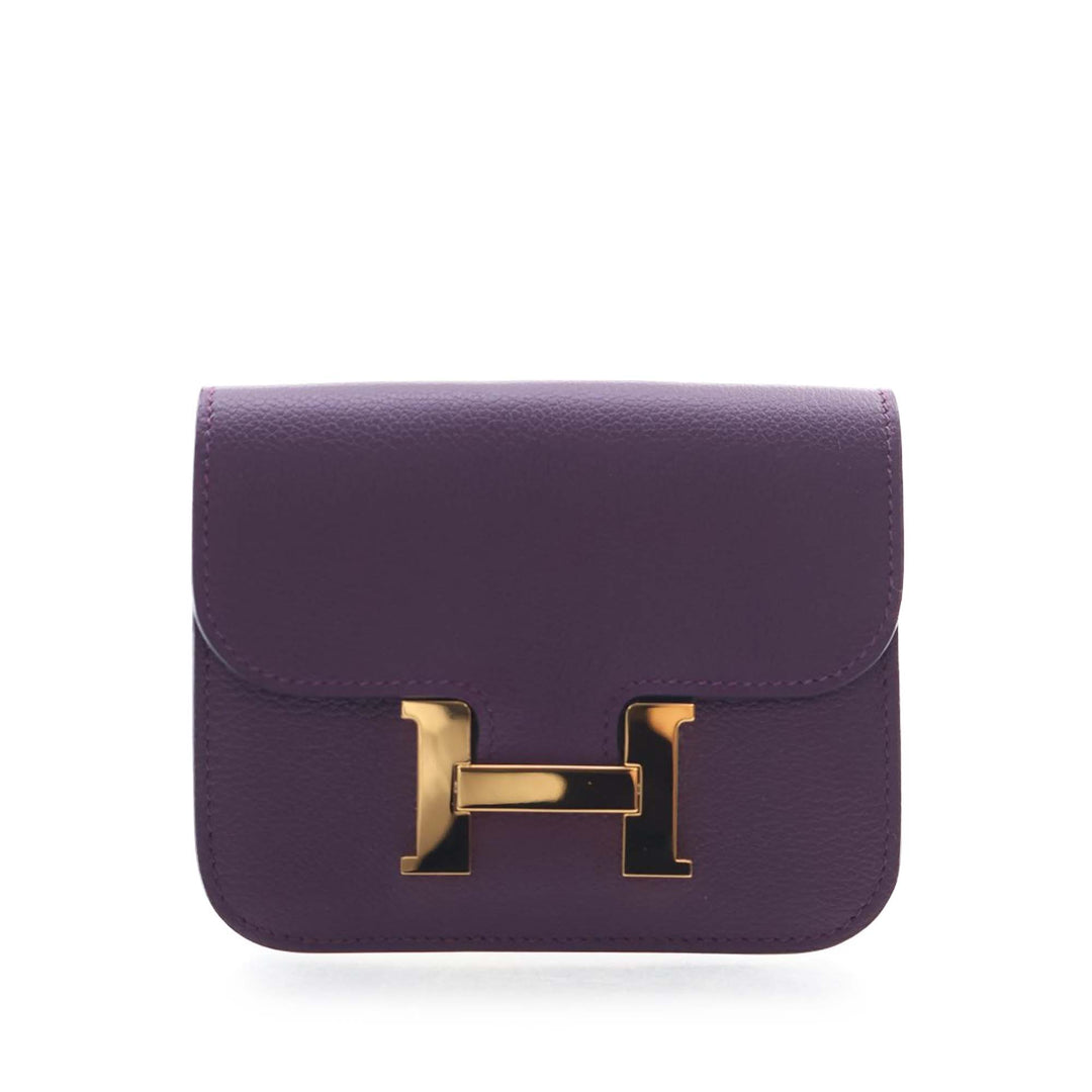 Hermès Evercolor Constance Slim Portefeuille
