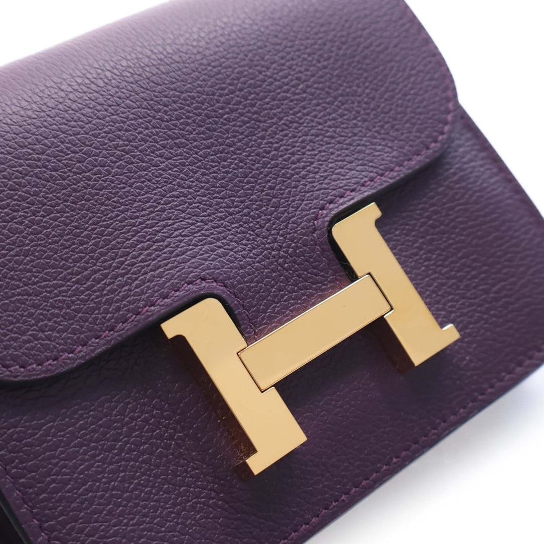 Hermès Evercolor Constance Slim Portefeuille
