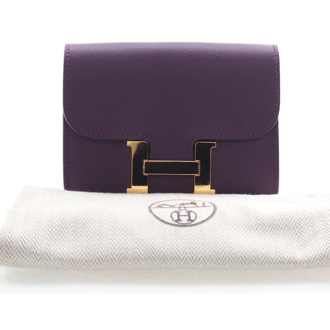 Hermès Evercolor Constance Slim Portefeuille