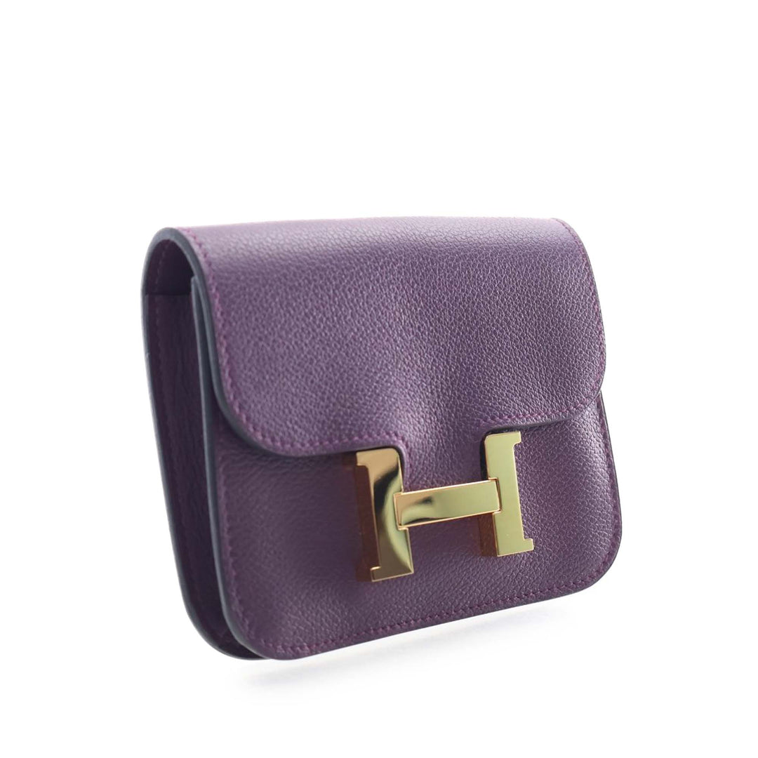 Hermès Evercolor Constance Slim Portefeuille