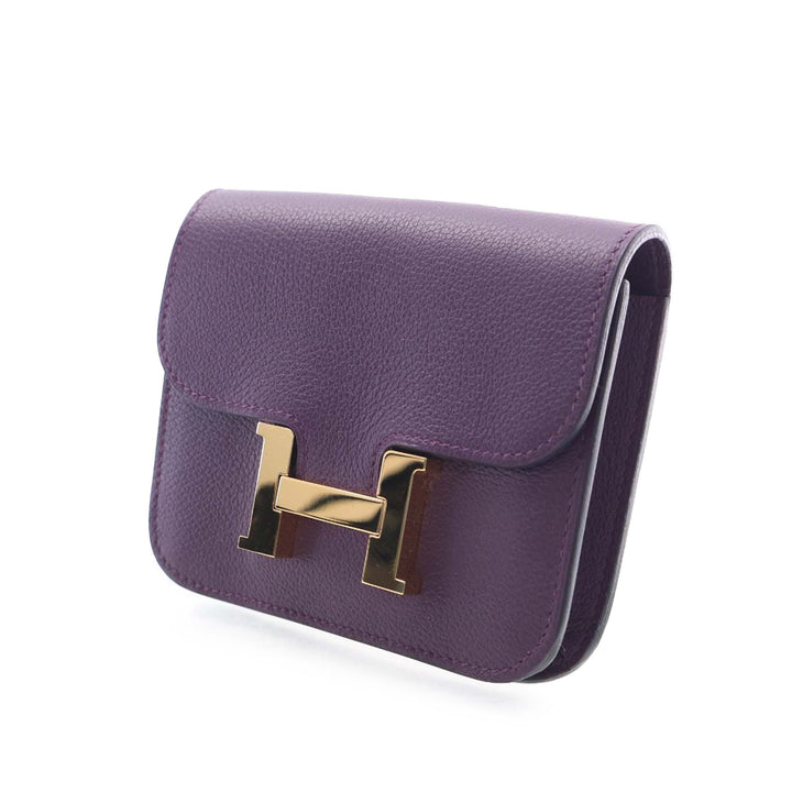 Hermès Evercolor Constance Slim Portefeuille