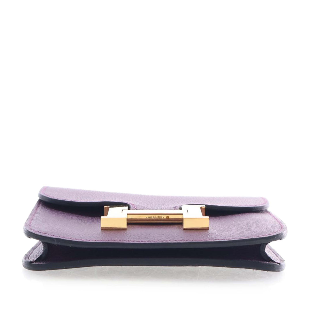 Hermès Evercolor Constance Slim Portefeuille