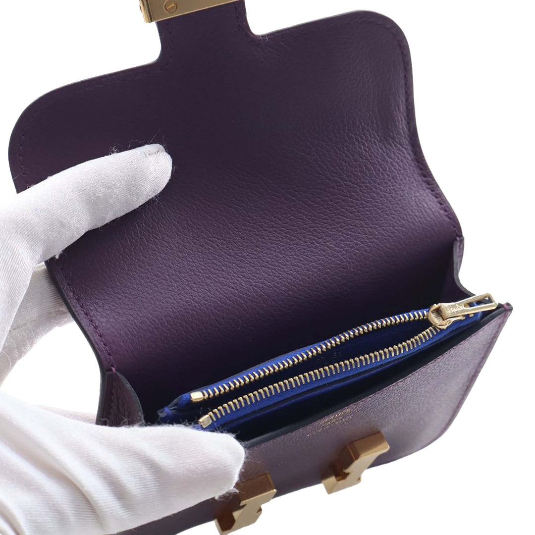 Hermès Evercolor Constance Slim Portefeuille