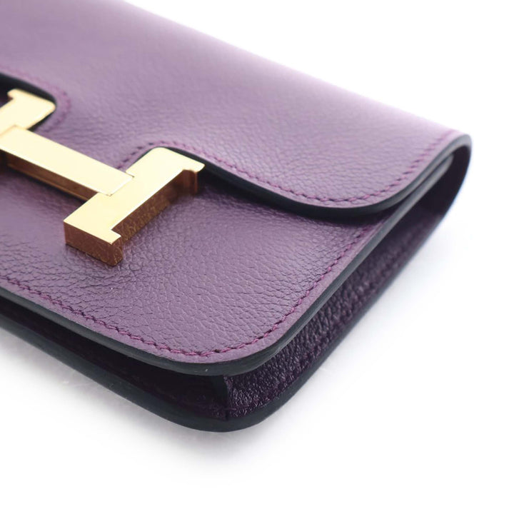 Hermès Evercolor Constance Slim Portefeuille
