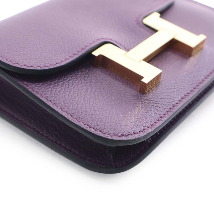 Hermès Evercolor Constance Slim Portefeuille
