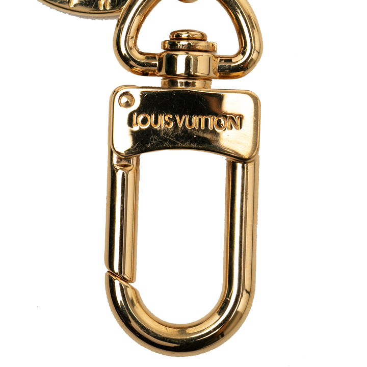 Louis Vuitton plaqué LV Facettes Bijou de sac et Key Holder