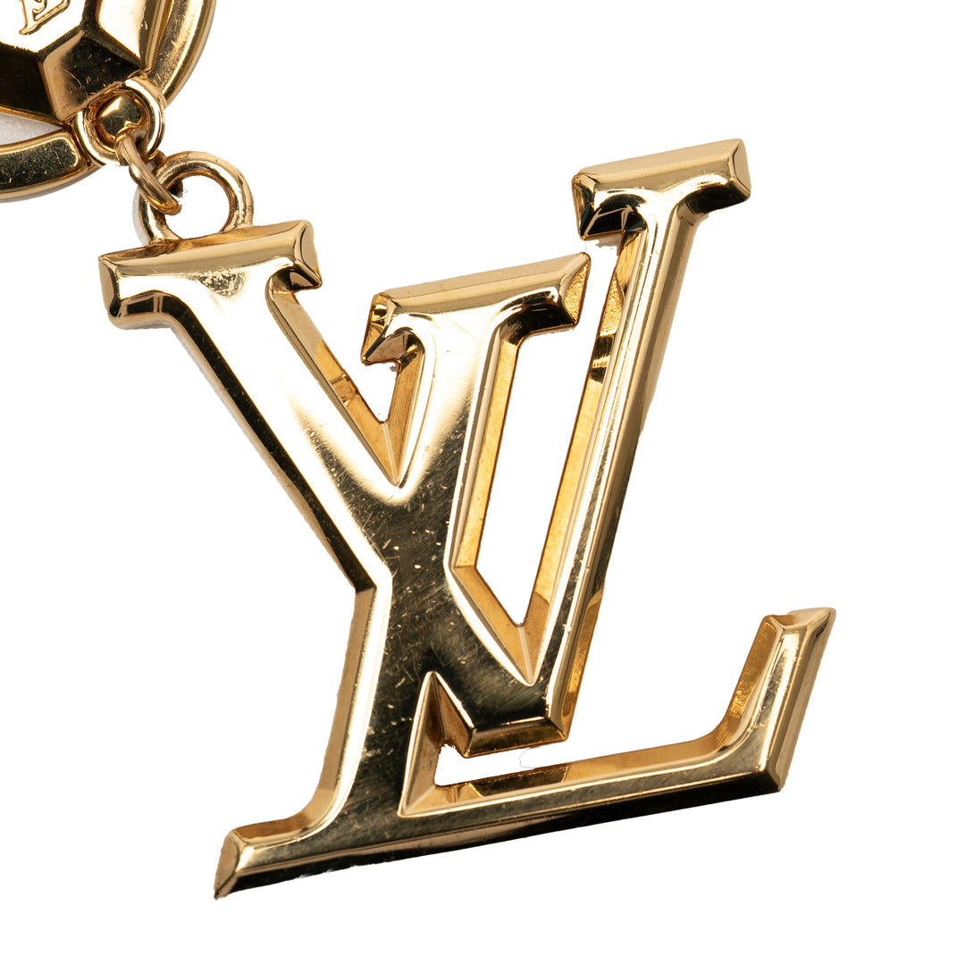 Louis Vuitton plaqué LV Facettes Bijou de sac et Key Holder