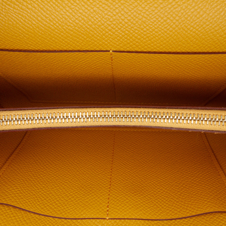 Epsom Kelly To Go Wallet Yellow - Gaby Paris