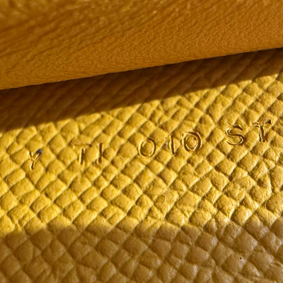 Epsom Kelly To Go Wallet Yellow - Gaby Paris