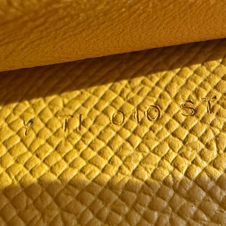 Epsom Kelly To Go Wallet Yellow - Gaby Paris