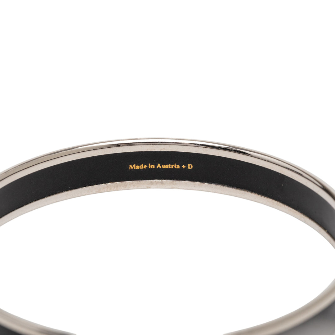 Hermès Narrow Émail Calech Bangle Bracelet 65