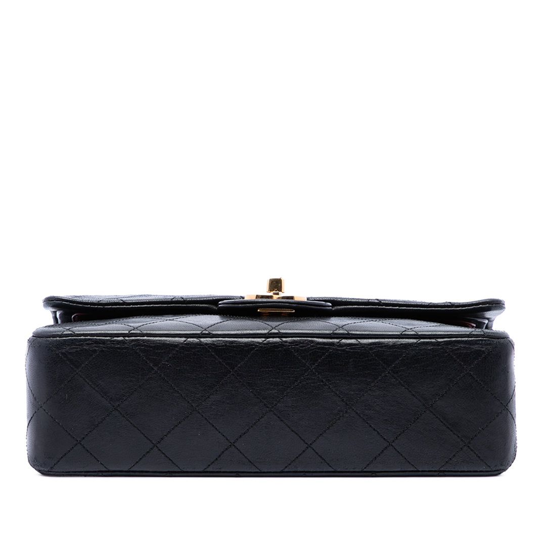 Chanel Classic Double rabat Petit Cuir d'agneau Noir – vue 3 – GABY PARIS