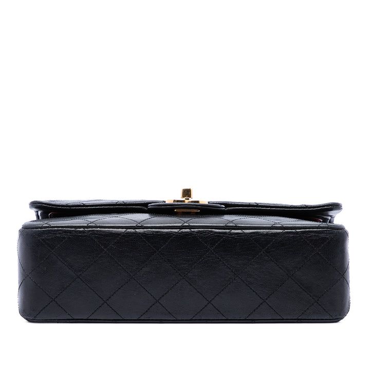 Chanel Classic Double rabat Petit Cuir d'agneau Noir – vue 3 – GABY PARIS