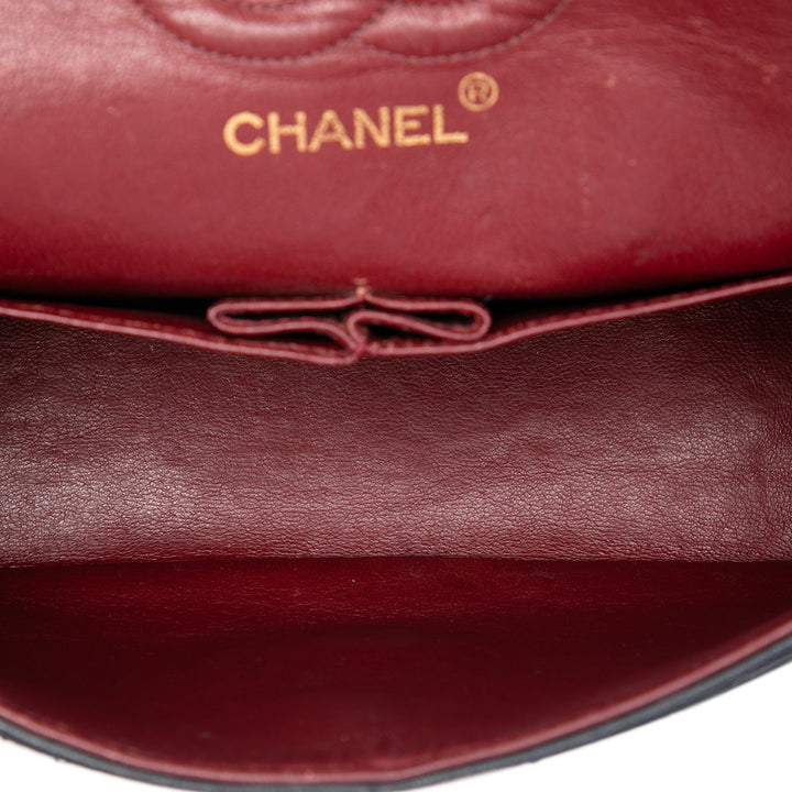 Chanel Classic Double rabat Petit Cuir d'agneau Noir – vue 4 – GABY PARIS