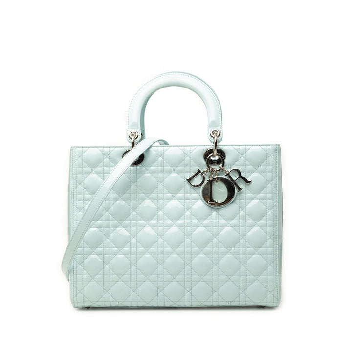 Lady Dior Cannage Grand Bleu